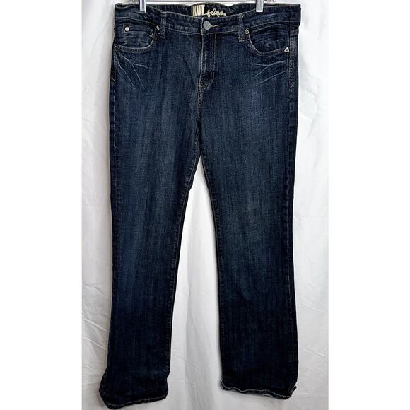 Kut from The Kloth Womens Size 14 Natalie Midrise Bootcut Style KP011AGM17 Jeans - Picture 1 of 9
